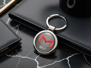 Mazda Llaveros Brillantes Metal Elegante Pro